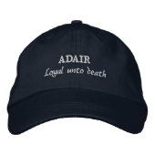 Adair Clan Motto Casquette brodé (Devant)