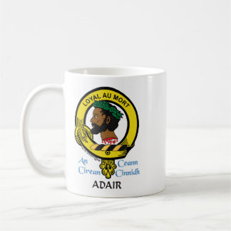 ADAIR Scottish Clan Crest Coffee Mok