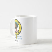 ADAIR Scottish Clan Crest Crest Coffee Mug (Devant gauche)