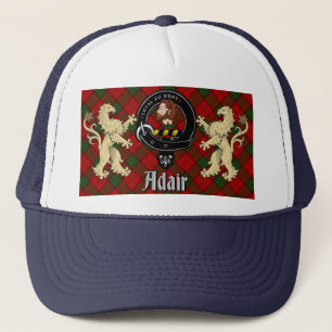 Adair Scottish Tartan & Badge Trucker Hat Pet