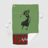 Adair Tartan Golf Handdoek Her's (Insitu)