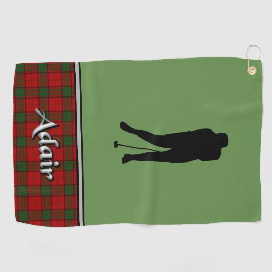 Adair Tartan Golf Serviette Son (Horizontal)
