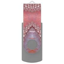 ADALYN ~ Abstract patroon Roze Wit Grijs ~ Flash