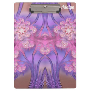 ADALYN ~ PASTEL 3D! Rose, Mauve Porte-bloc BRILLAN
