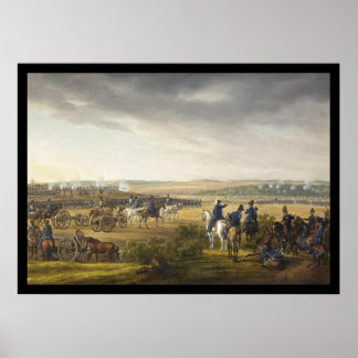 Adam Albrecht Battle of Moskou 1812 Poster
