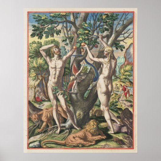 Adam and Eve Poster (Voorkant)