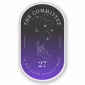 Adam Boqvist Back Twilight Sticker (Voorkant)