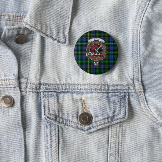 Adam Clan Badge Buttonnen Ronde Button 5,7 Cm (In situ)
