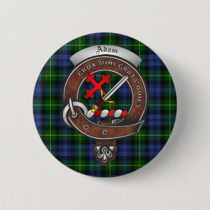Adam Clan Badge Buttonnen Ronde Button 5,7 Cm