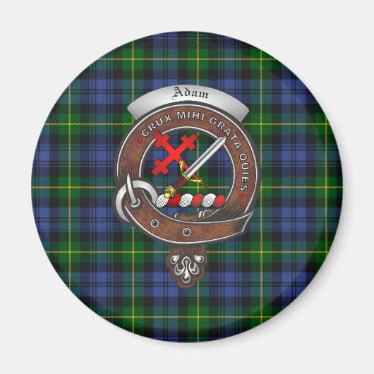 Adam Clan Badge Magnets Magneet (Voorkant)