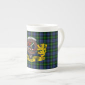 Adam Clan Badge & Tartan Jumbo Mug (Devant droit)