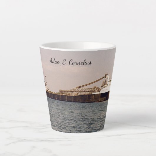 Adam E. Cornelius latte mug (Devant)