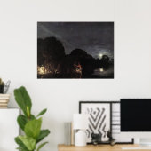 Adam Elsheimer vliegt naar Egypte Poster (Thuiskantoor)