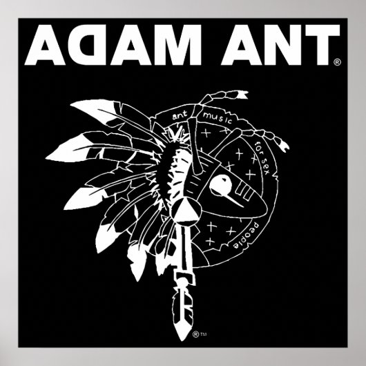 Adam en de Ants Poster (Voorkant)
