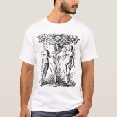 Adam en Eva en Dood T-shirt (Voorkant)