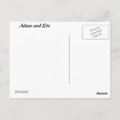 Adam en Eva en het Briefkaart van de Kennisboom (Achterkant)