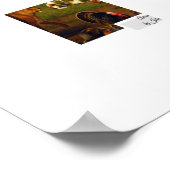 Adam en Eva in de Tuin Poster (Hoek)