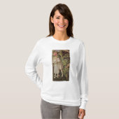 Adam en Eva uit het Paradijs gezet T-shirt (Voorkant volledig)
