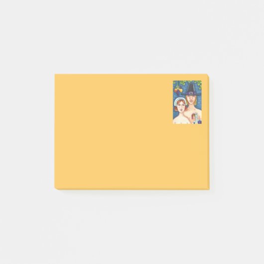 ADAM- EN EVE-PIJLEREN, BIBLIOTHEEKSE THANKSGIVING POST-IT® NOTES (Voorkant)