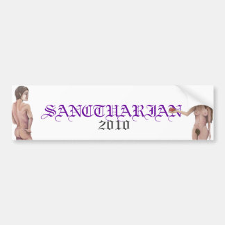 ADAM EN EVE, SANCTUARIAN, 2010 BUMPERSTICKER