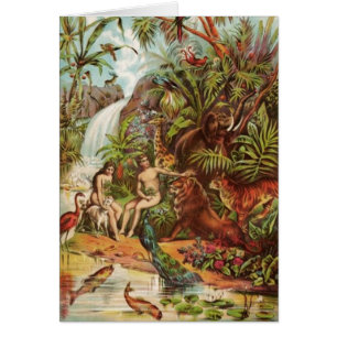 Adam et Ève dans le jardin