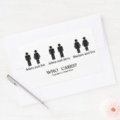 Adam et Eve et... des autocollants ! (Enveloppe)