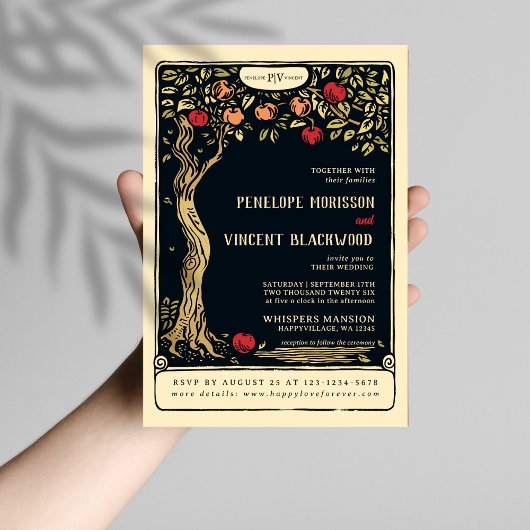 Adam et Eve | Faire-part de mariage Tarot