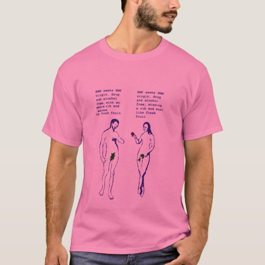 Adam et T-shirt d'Ève (Devant)