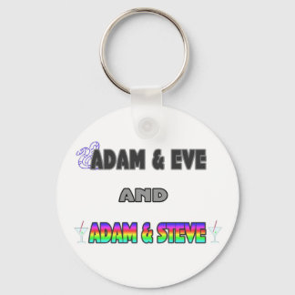 Adam & Eva & Adam & Steve Sleutelhanger