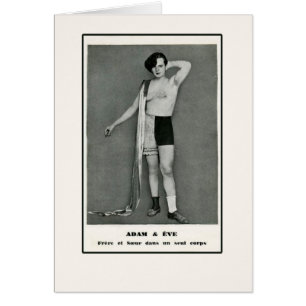 Adam & Eva Half Man Woman