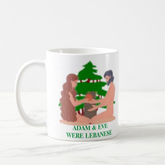 Adam & Eve waren Libanese mok (Links)
