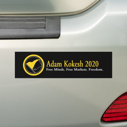 Adam Kokesh 2020 Bumpersticker (Op auto)