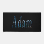 Adam Nom Fabriqué Avec Une Image De Plage (Recto)