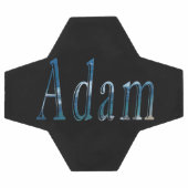 Adam Nom Fabriqué Avec Une Image De Plage (Plat)