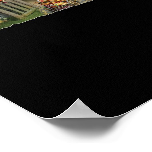 Adam Parsons ART - Temps de rimes - Affiche (Coin)