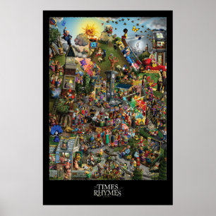 Adam Parsons ART - Temps de Rimes - Affiche