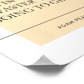 Adam Peaty Quote Poster (Hoek)