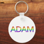 Adam - Regenboog - Sleutelhanger - 002 (Voorkant)