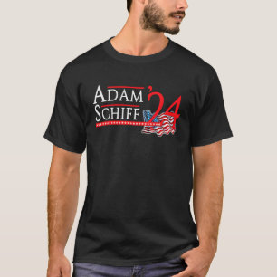 Adam Schiff 2024 voor de Amerikaanse Senaat Califo T-shirt