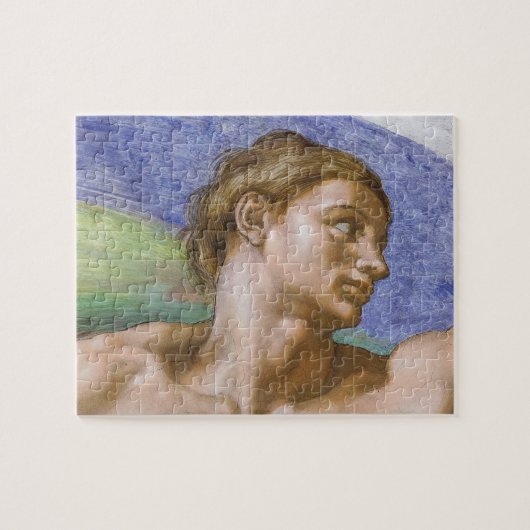 Adam, Sistine Chapel van Michelangelo Legpuzzel (Horizontaal)