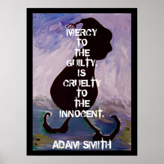 Adam Smith - Citation - Poster