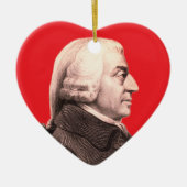 Adam Smith Keramisch Ornament (Voorkant)