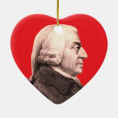 Adam Smith Keramisch Ornament (Achterkant)