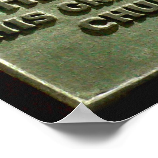 adam smith plaque poster (Hoek)