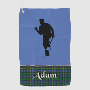 Adam Tartan Golf Serviette Son