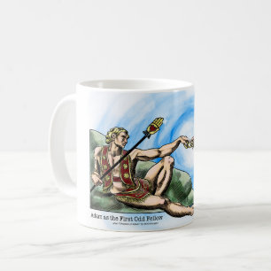 Adam was de eerste odd Fellow Koffiemok