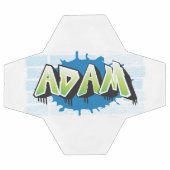 Adam Your Name Graffiti Brick Wall Stylized (Plat)