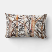 Adam's Birch Bath Towel Yoga Mat Drawstring Bag Kussen (Achterkant)