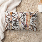 Adam's Birch Bath Towel Yoga Mat Drawstring Bag Kussen (Deken)