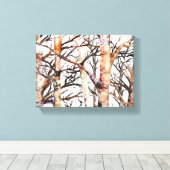 Adam's Birch Canvas Afdruk (Insitu (Houten vloer))